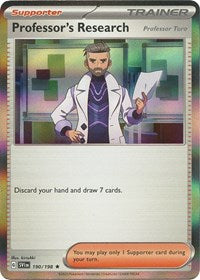Professor's Research - 190/198 (190/198) [SV01: Scarlet & Violet Base Set]