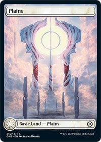 Plains (262) - Full Art (262) [Phyrexia: All Will Be One]