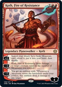 Koth, Fire of Resistance (138) [Phyrexia: All Will Be One]