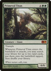 Primeval Titan (188) [Magic 2012 (M12)]