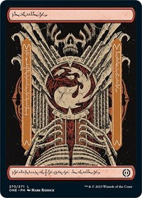 Mountain (270) - Full Art (270) [Phyrexia: All Will Be One]