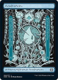 Island (268) - Full Art (268) [Phyrexia: All Will Be One]