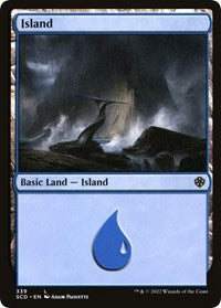 Island (339) (339) [Starter Commander Decks]