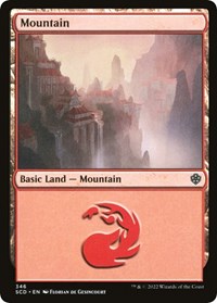 Mountain (346) (346) [Starter Commander Decks]