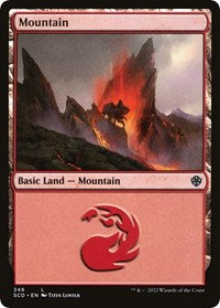 Mountain (348) (348) [Starter Commander Decks]