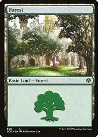 Forest (350) (350) [Starter Commander Decks]