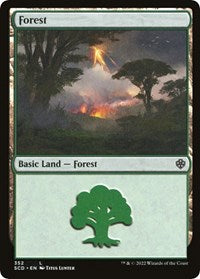 Forest (352) (352) [Starter Commander Decks]