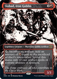 Slobad, Iron Goblin (Showcase) (311) [Phyrexia: All Will Be One]