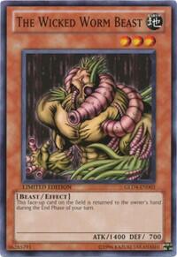The Wicked Worm Beast (GLD4-EN003) [Gold Series 4: Pyramids Edition]