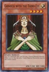 Goddess with the Third Eye (GLD4-EN004) [Gold Series 4: Pyramids Edition]