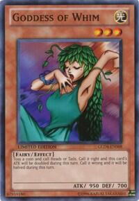 Goddess of Whim (GLD4-EN008) [Gold Series 4: Pyramids Edition]