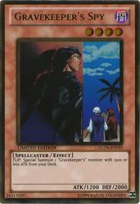 Gravekeeper's Spy (GLD4-EN010) [Gold Series 4: Pyramids Edition]