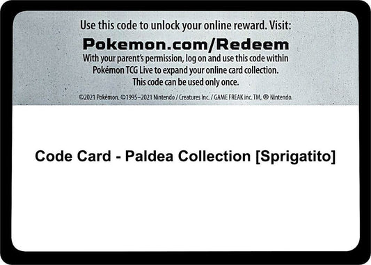 Code Card - Paldea Collection [Sprigatito] [SV01: Scarlet & Violet Base Set]