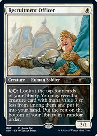 Recruitment Officer (7) [Game Day & Store Championship Promos]