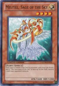 Meltiel, Sage of the Sky (GLD4-EN016) [Gold Series 4: Pyramids Edition]