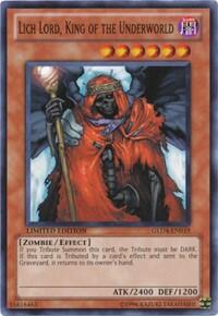 Lich Lord, King of the Underworld (GLD4-EN019) [Gold Series 4: Pyramids Edition]