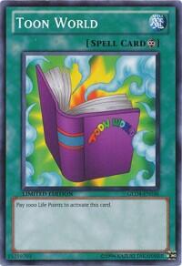 Toon World (GLD4-EN036) [Gold Series 4: Pyramids Edition]