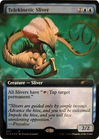 Telekinetic Sliver (Extended Art) (627) [Secret Lair Drop Series]