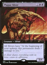 Plague Sliver (Extended Art) (633) [Secret Lair Drop Series]