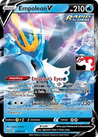Empoleon V (040/163) [Prize Pack Series Cards]