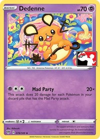 Dedenne (078/189) [Prize Pack Series Cards]