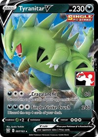 Tyranitar V (097/163) [Prize Pack Series Cards]
