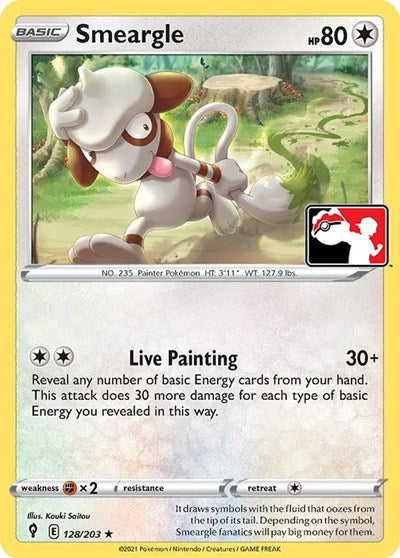 Smeargle - 128/203 (128/203) [Prize Pack Series Cards]