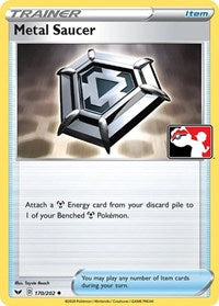 Metal Saucer (170/202) [Prize Pack Series Cards]
