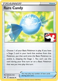 Rare Candy - 180/202 (180/202) [Prize Pack Series Cards]
