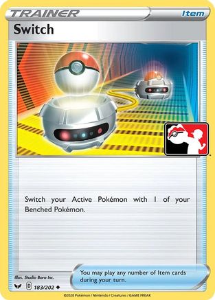 Switch 183/202  - Holofoil Prize Pack Series Cards - Uncommon