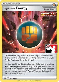 Single Strike Energy (141/163) [Prize Pack Series Cards]