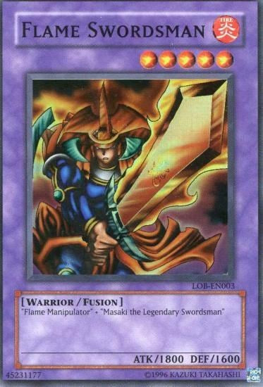 Flame Swordsman (LOB-EN003) [Legend of Blue Eyes White Dragon (Worldwide English)]