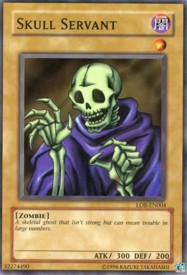 Skull Servant (LOB-EN004) [Legend of Blue Eyes White Dragon (Worldwide English)]