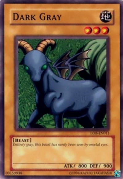 Dark Gray (LOB-EN011) [Legend of Blue Eyes White Dragon (Worldwide English)]