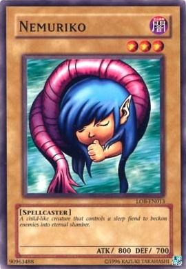 Nemuriko (LOB-EN013) [Legend of Blue Eyes White Dragon (Worldwide English)]