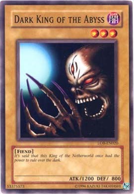 Dark King of the Abyss (LOB-EN020) [Legend of Blue Eyes White Dragon (Worldwide English)]