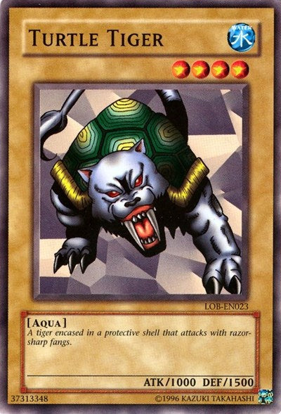 Turtle Tiger (LOB-EN023) [Legend of Blue Eyes White Dragon (Worldwide English)]