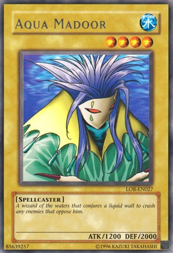 Aqua Madoor (LOB-EN027) [Legend of Blue Eyes White Dragon (Worldwide English)]