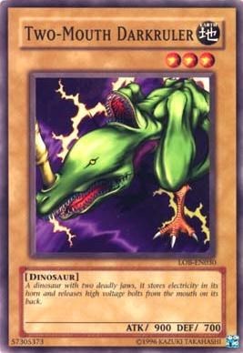 Two-Mouth Darkruler (LOB-EN030) [Legend of Blue Eyes White Dragon (Worldwide English)]