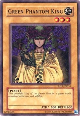 Green Phantom King (LOB-EN034) [Legend of Blue Eyes White Dragon (Worldwide English)]