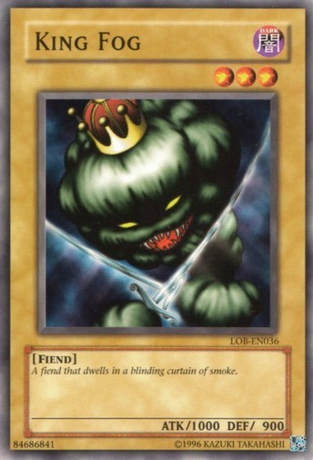 King Fog (LOB-EN036) [Legend of Blue Eyes White Dragon (Worldwide English)]