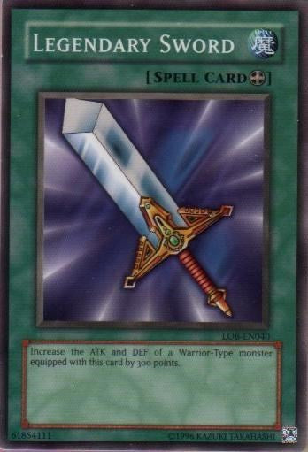 Legendary Sword (LOB-EN040) [Legend of Blue Eyes White Dragon (Worldwide English)]