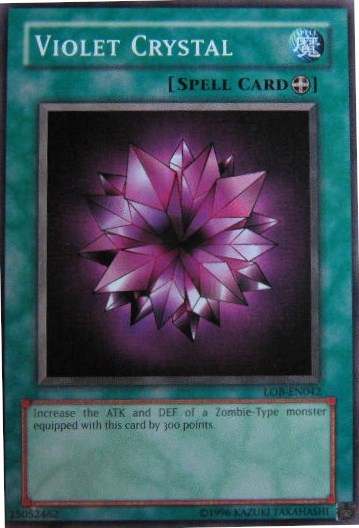 Violet Crystal (LOB-EN042) [Legend of Blue Eyes White Dragon (Worldwide English)]