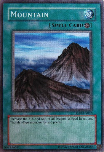 Mountain (LOB-EN048) [Legend of Blue Eyes White Dragon (Worldwide English)]