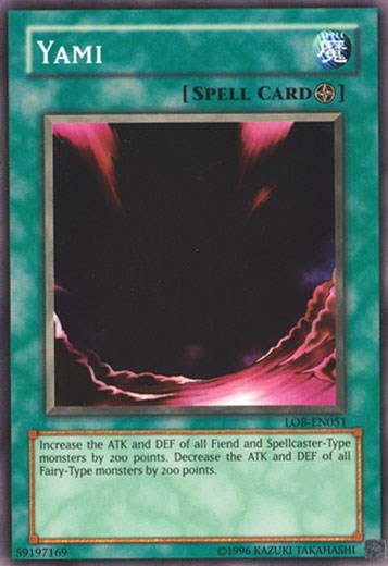 Yami (LOB-EN051) [Legend of Blue Eyes White Dragon (Worldwide English)]