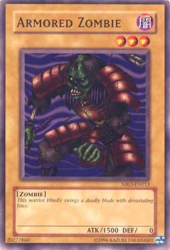 Armored Zombie (MRD-EN013) [Metal Raiders (Worldwide English)]