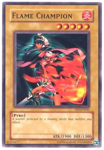 Flame Champion (PSV-EN041) [Pharaoh's Servant (Worldwide English)]