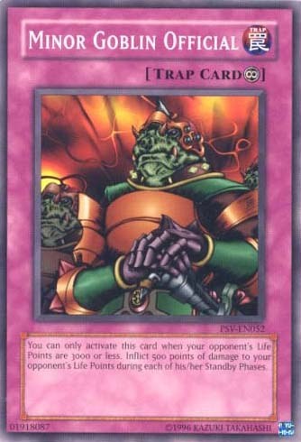 Minor Goblin Official (PSV-EN052) [Pharaoh's Servant (Worldwide English)]