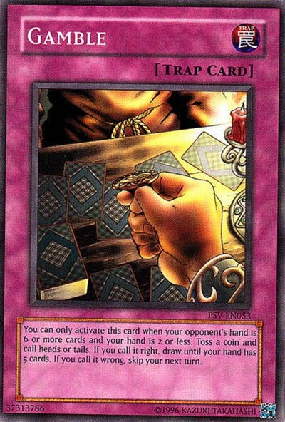 Gamble (PSV-EN053) [Pharaoh's Servant (Worldwide English)]
