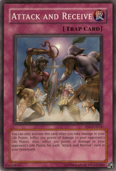 Attack and Receive (PSV-EN054) [Pharaoh's Servant (Worldwide English)]